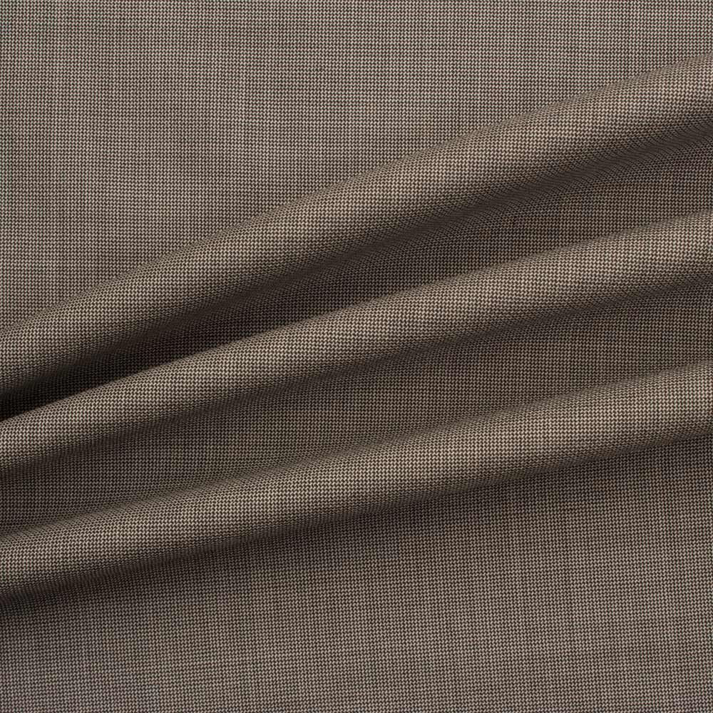 Taupe Superfine 'Trofeo' Wool/Silk Suiting (A 1.85m piece)