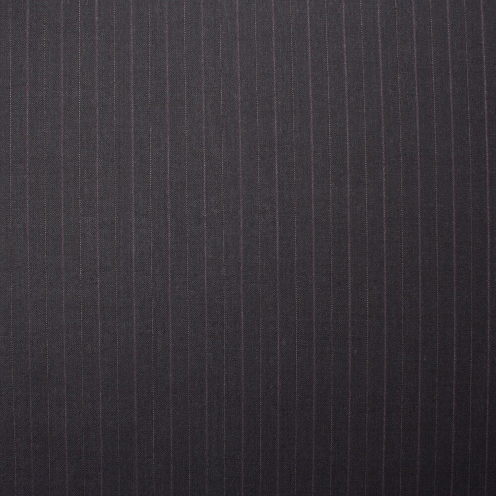 Dark Grey 'Trofeo' Wool Zegna Suiting (sold as a 2.50m piece)