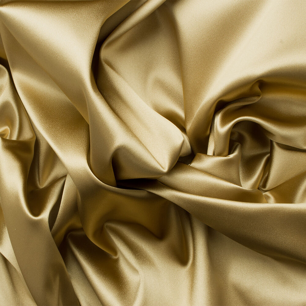 Beige Stretch Duchess Satin