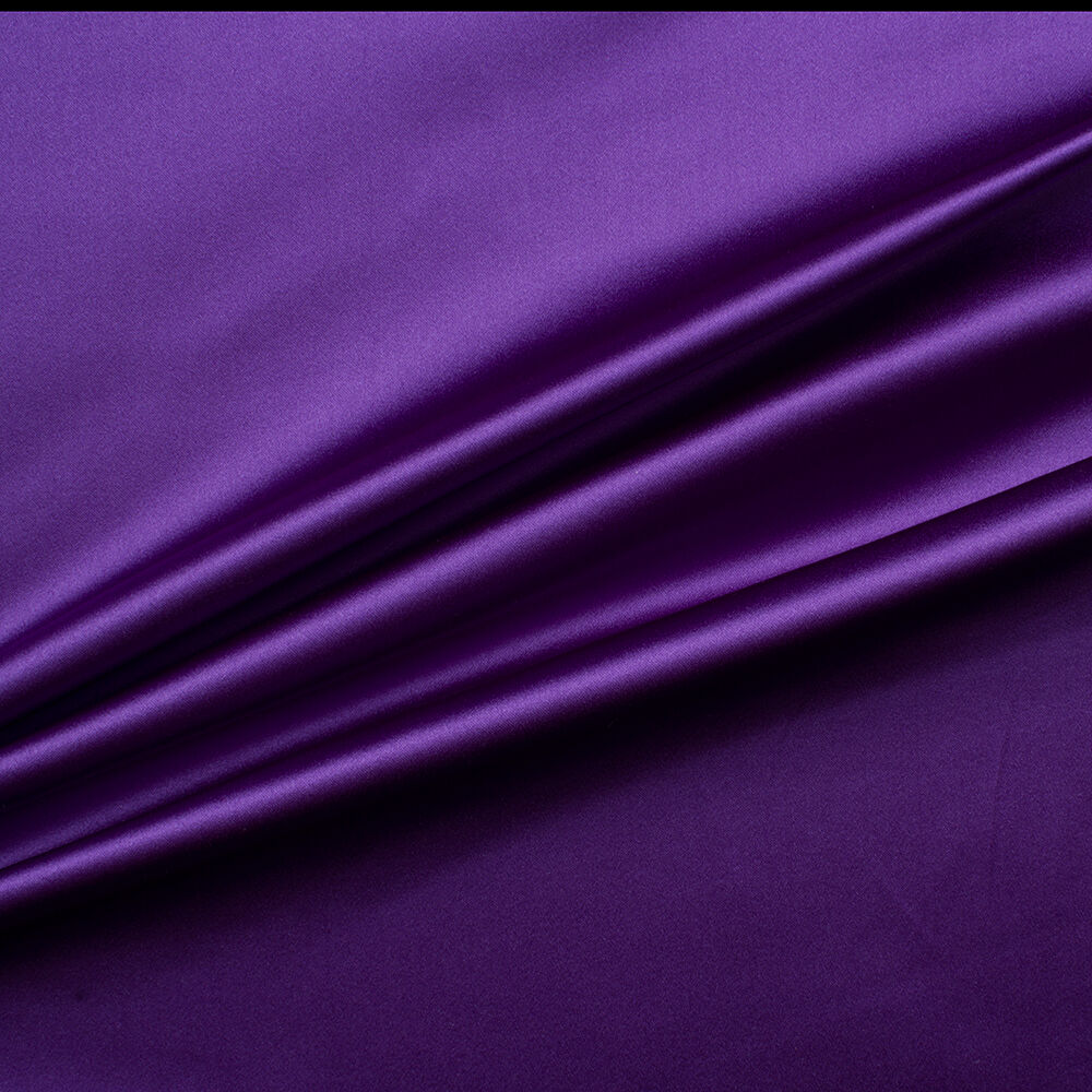 Purple Silk Duchess Satin