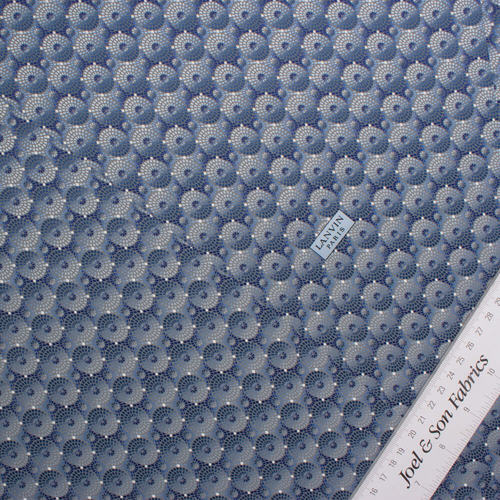 Blue/Grey Lanvin Tie Panel