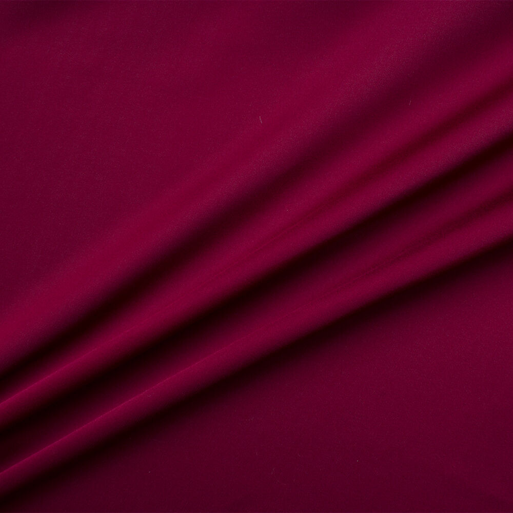 Maroon Silk Satinised Chiffon