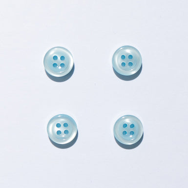 Sky Blue 4 Hole Shirting Button