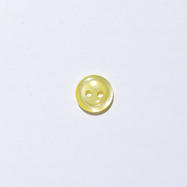 Sorbet Yellow 2 Hole Shirting Button