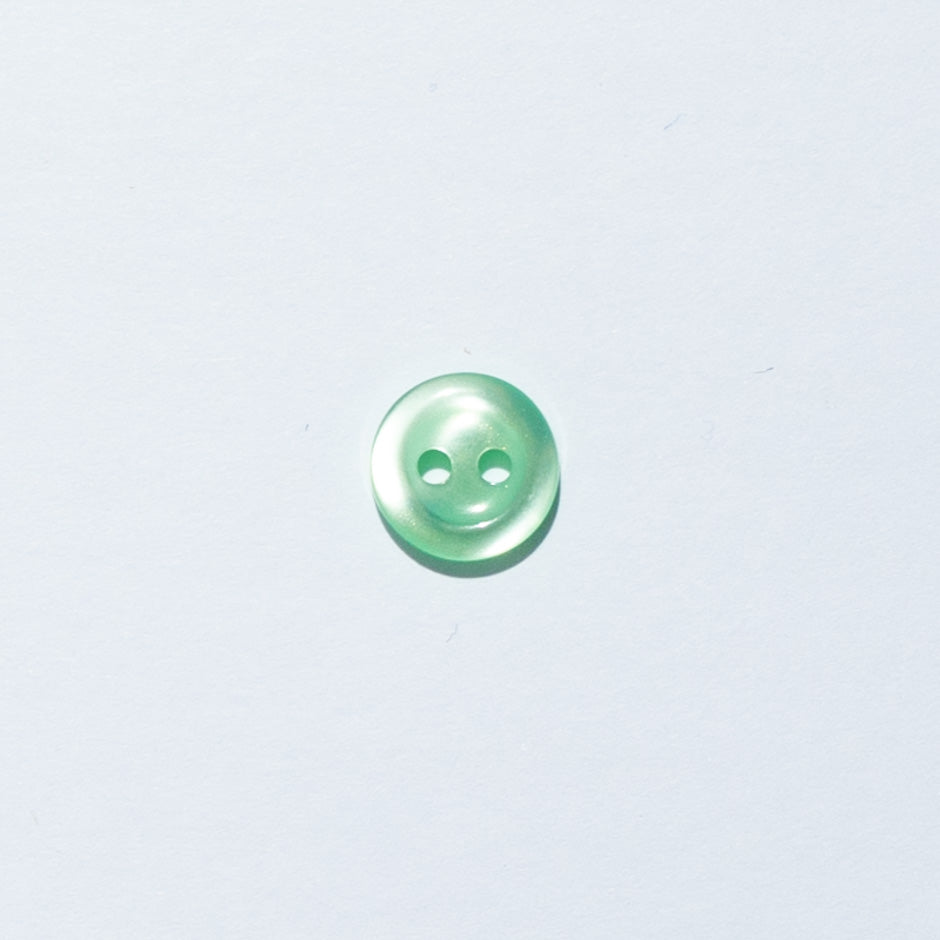 Mint Green 2 Hole Shirting Button