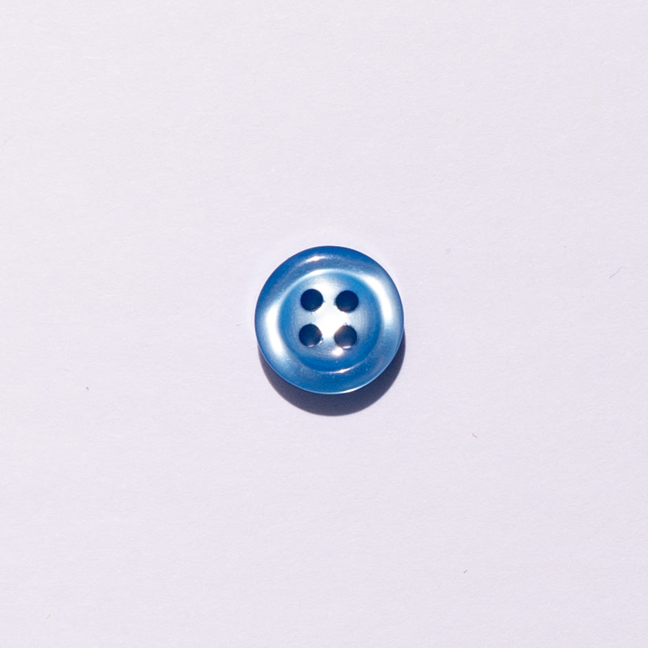 Royal Blue 4 Hole Shirting Button