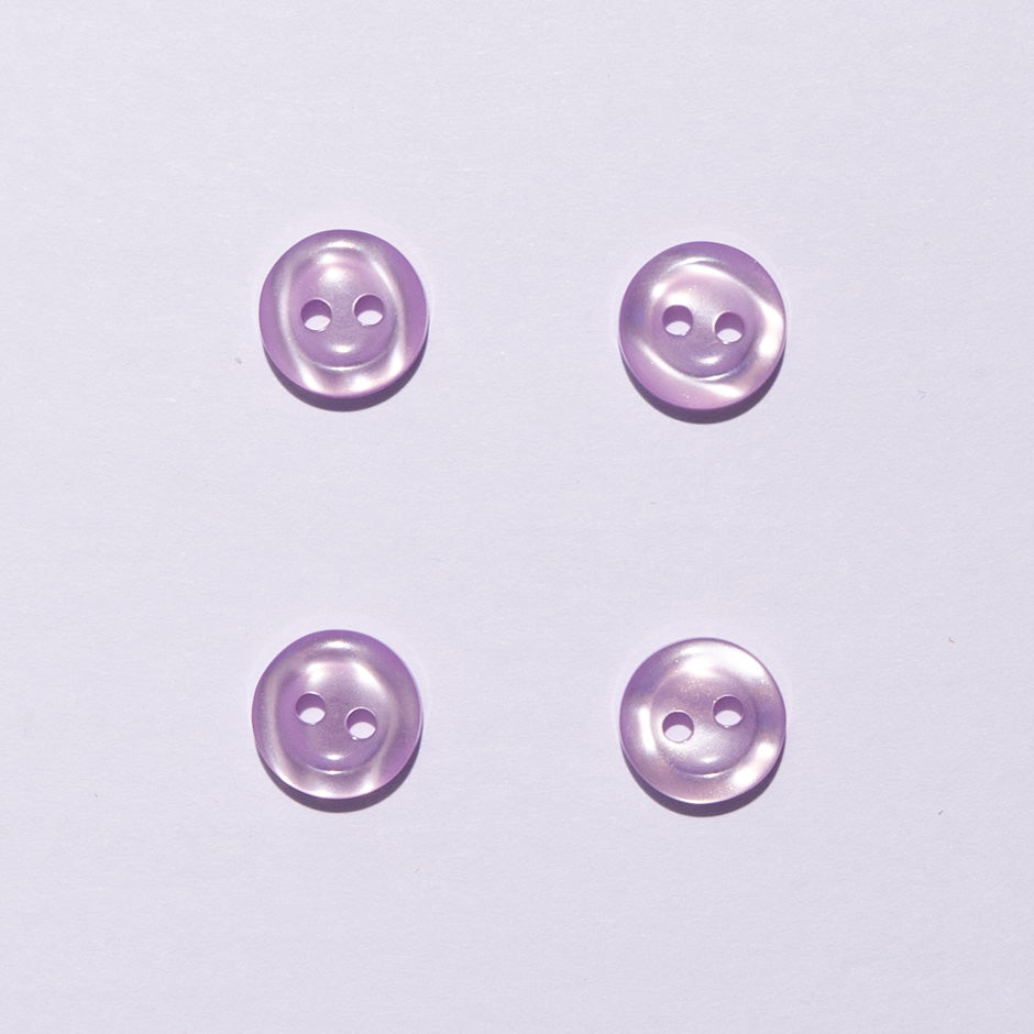 Rich Lilac 2 Hole Shirting Button