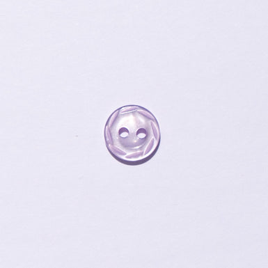 Soft Lilac Engraved Shirting Button