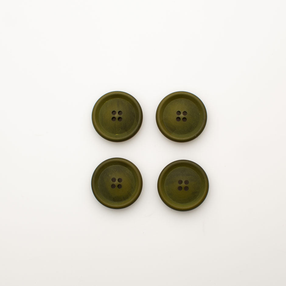 Moss Green Jacket Button - Large