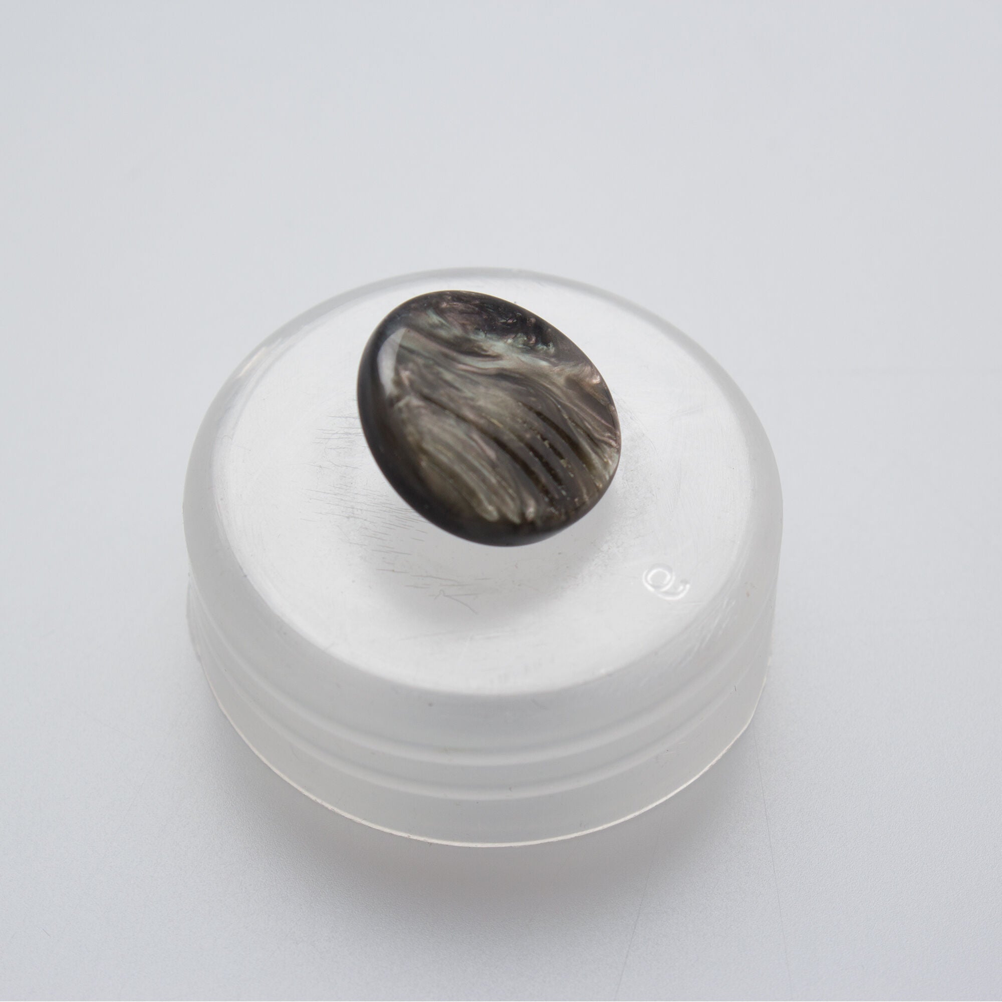 Small Dark Mother of Pearl Button