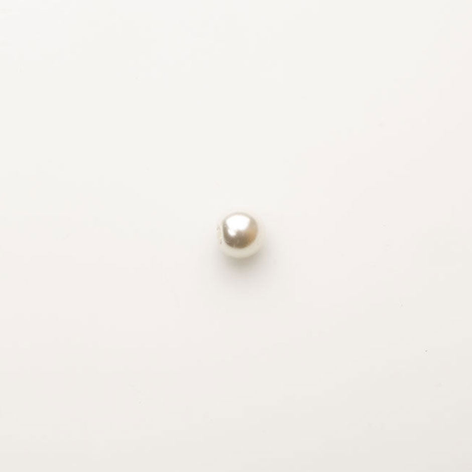 Faux Pearl Button