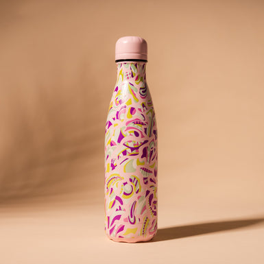 Blush Swirl Stainless Steel Bottle