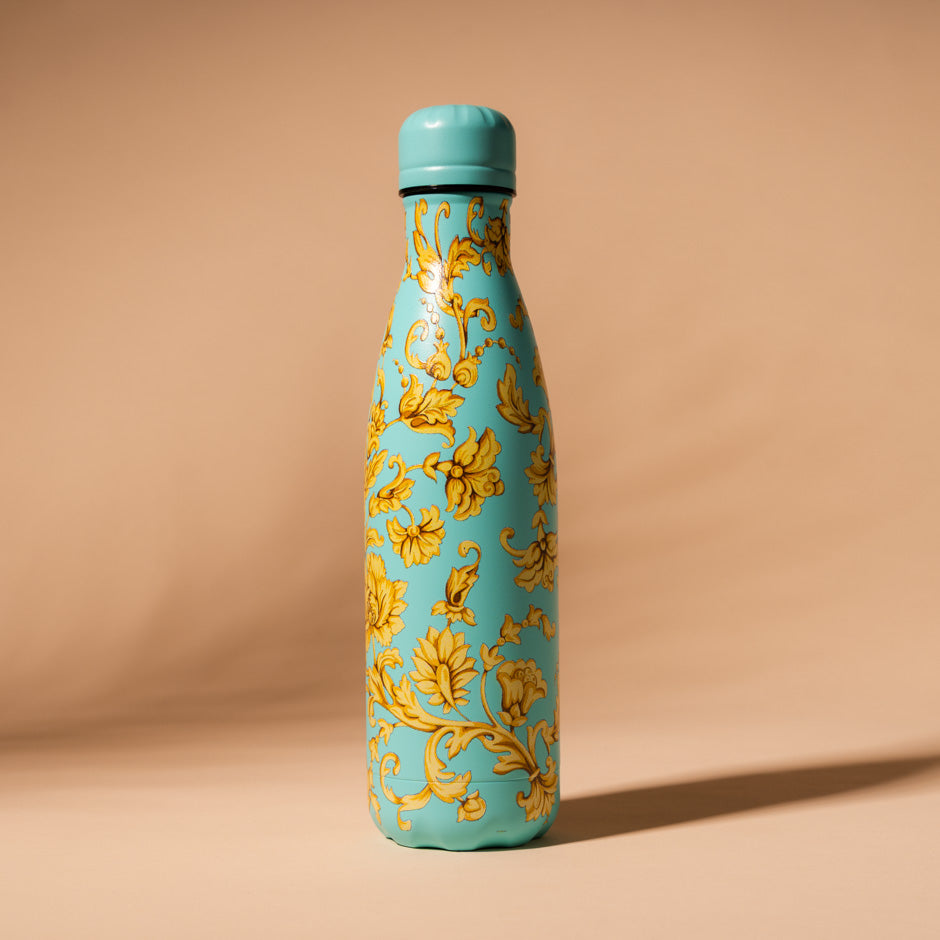 Golden Petal Stainless Steel Bottle