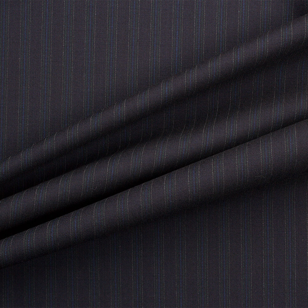 Blue Super 120s Cashmere/Wool Suiting (Sold as a 2m Piece)