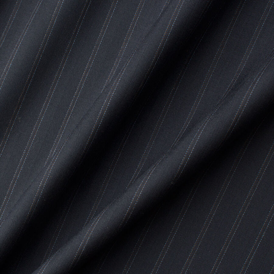 Dark Blue Super 190s Pure Wool Suiting (A 3m Piece)