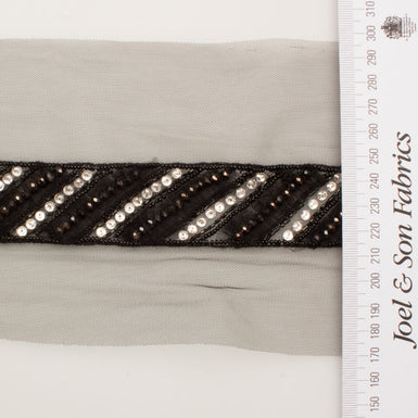 Unbranded Black Beaded Sewing Trims for sale